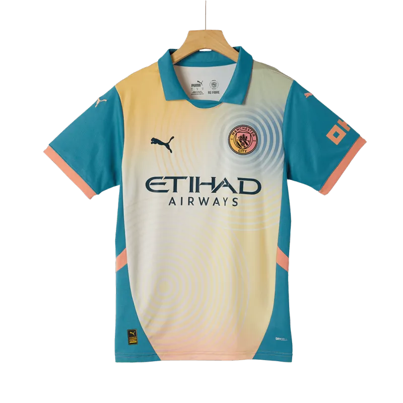 Manchester City Fourth Away Soccer Jersey 2024/25   Definitely City