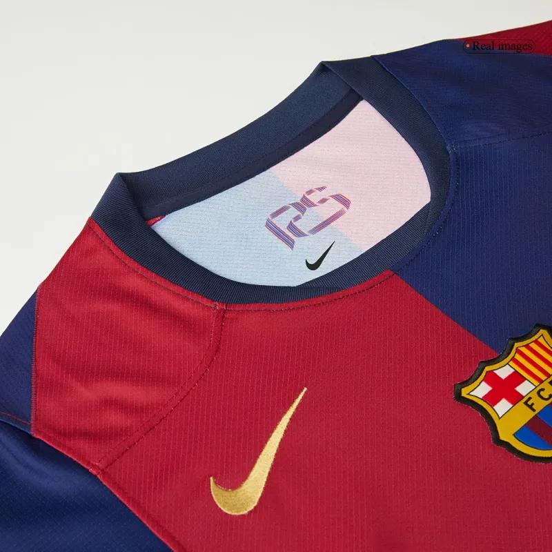 LAMINE YAMAL #19 Barcelona Home Soccer Jersey 2024/25   UCL