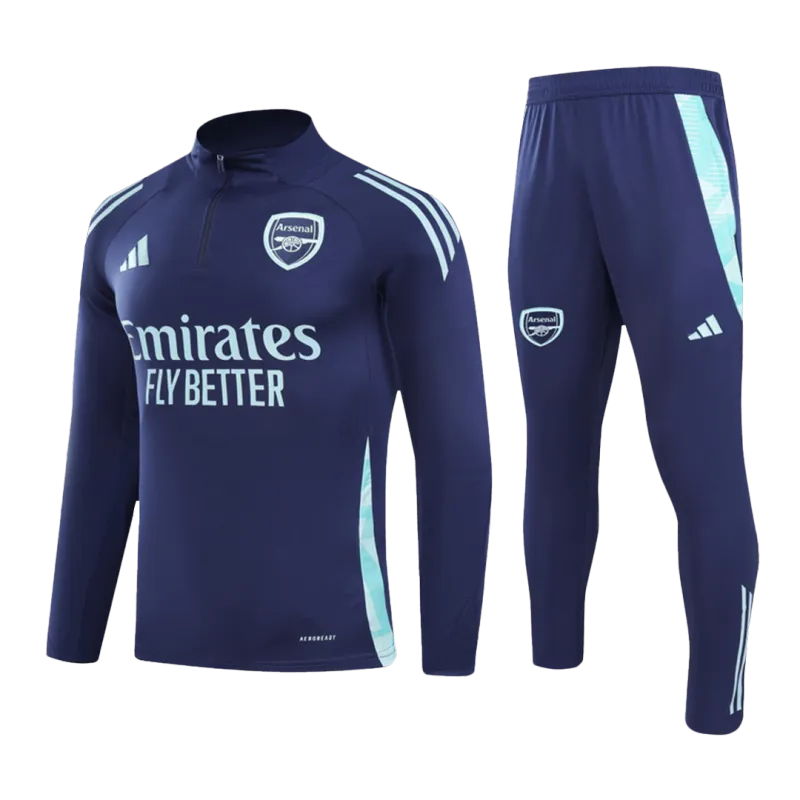 Arsenal 1/4 Zip Tracksuit 2024/25 Navy