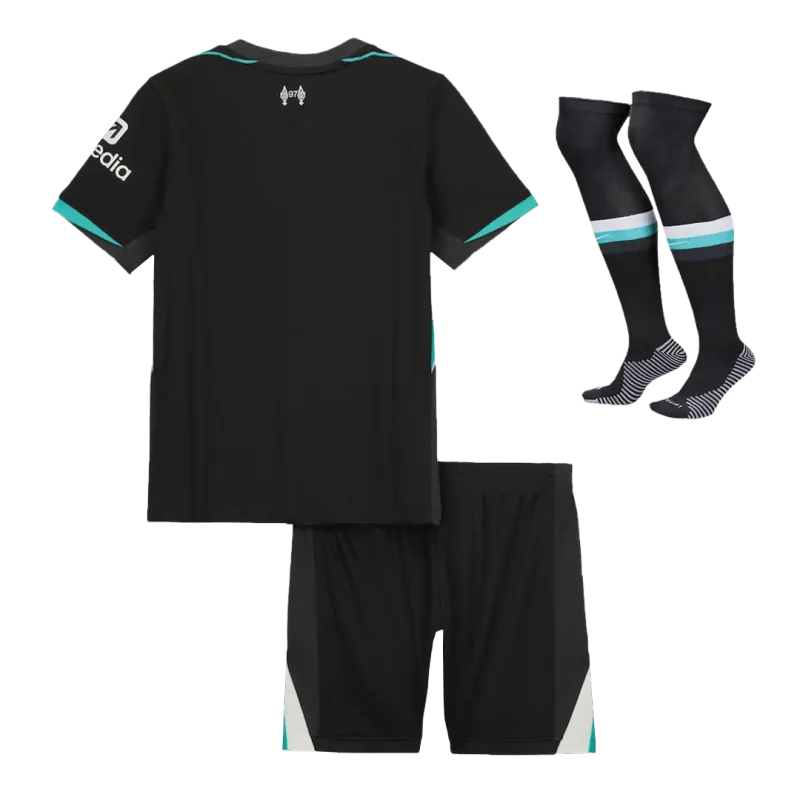 Liverpool Away Kids Soccer Jerseys Full Kit 2024/25