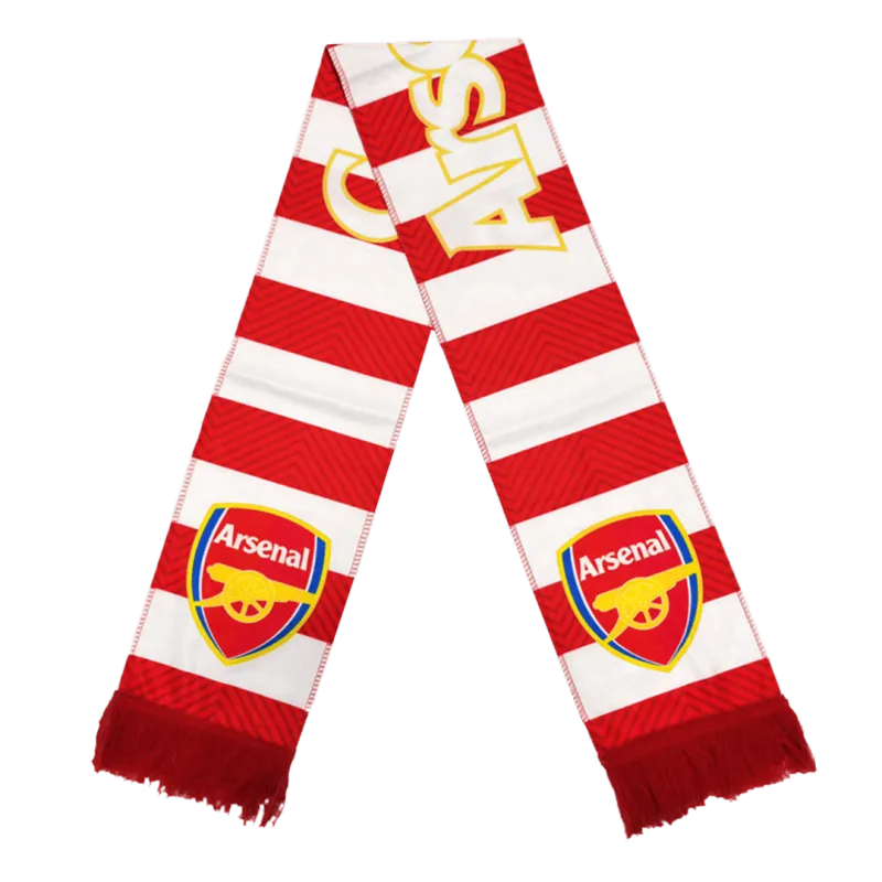Arsenal Soccer Scarf Red White