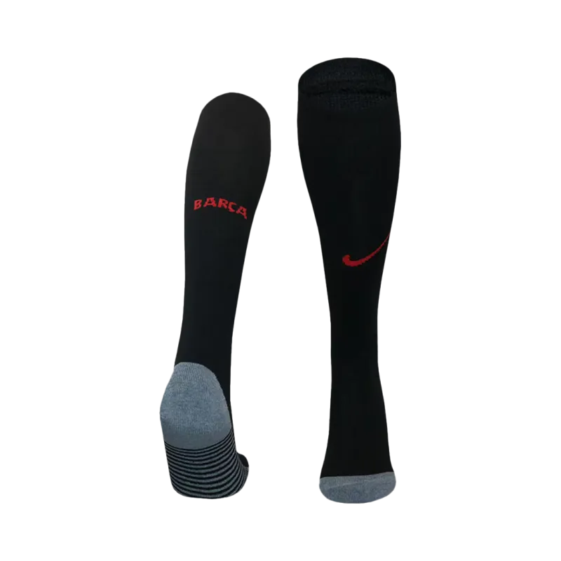 Barcelona Away Soccer Socks 2024/25 Kids