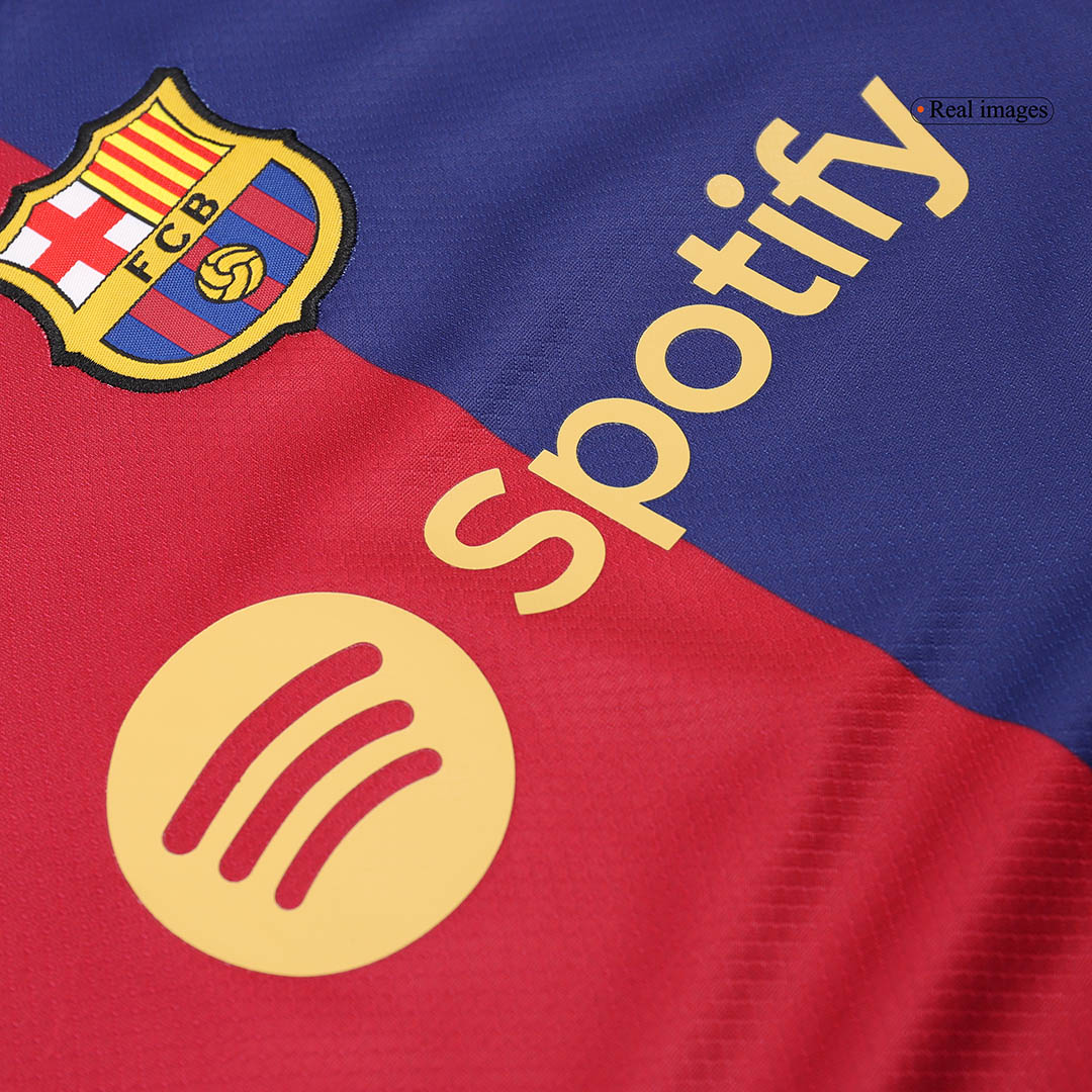 Barcelona Home Kids Soccer Jerseys Kit 2024/25
