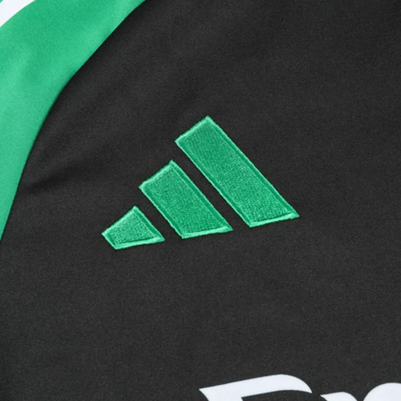 Arsenal 1/4 Zip Tracksuit 2024/25 Kids Black