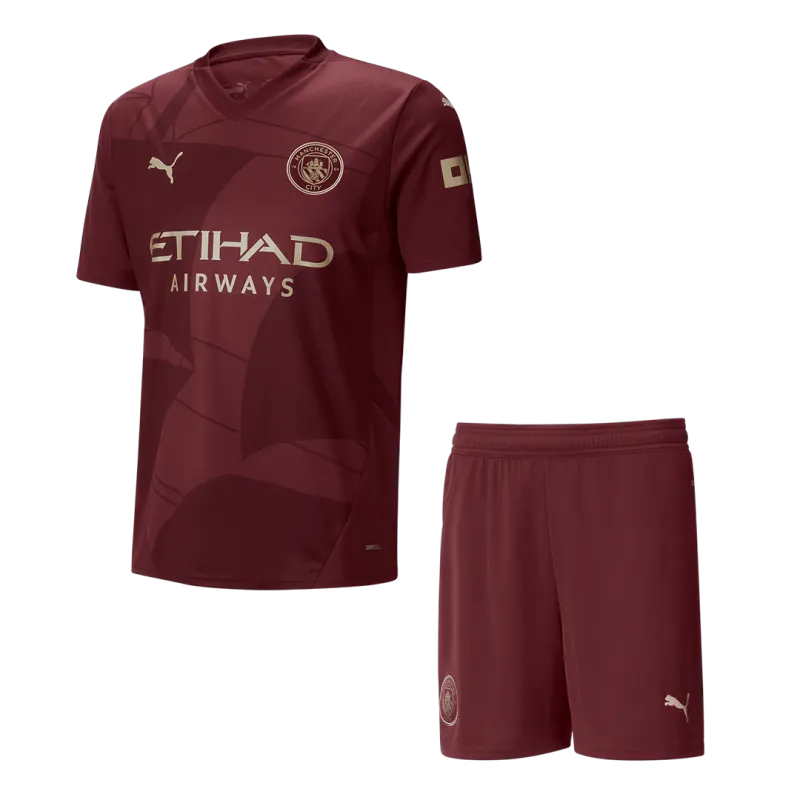 Manchester City Third Away Jerseys Kit 2024/25