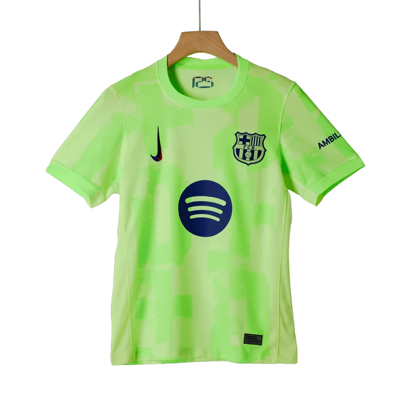 Barcelona Third Away Jerseys Full Kit 2024/25- (Spotify Logo Without Text)