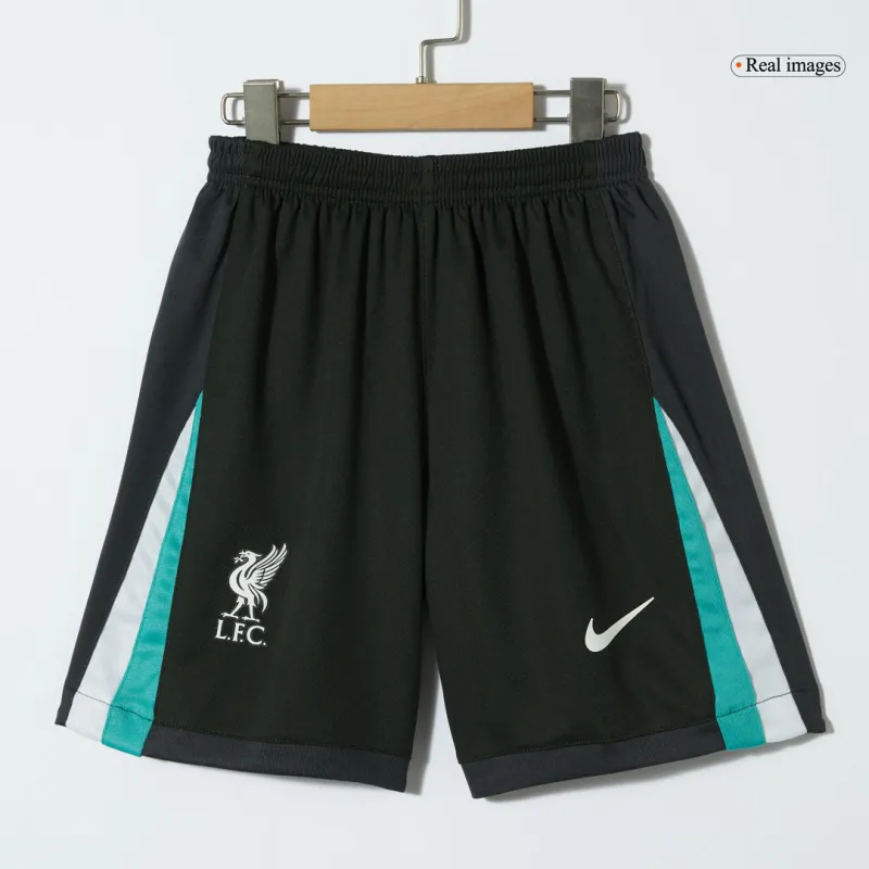 Liverpool Away Kids Soccer Jerseys Full Kit 2024/25