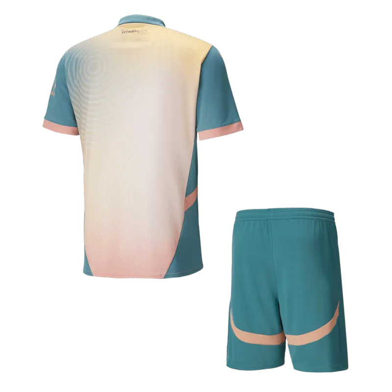 Manchester City Fourth Away Jerseys Kit 2024/25   Definitely City
