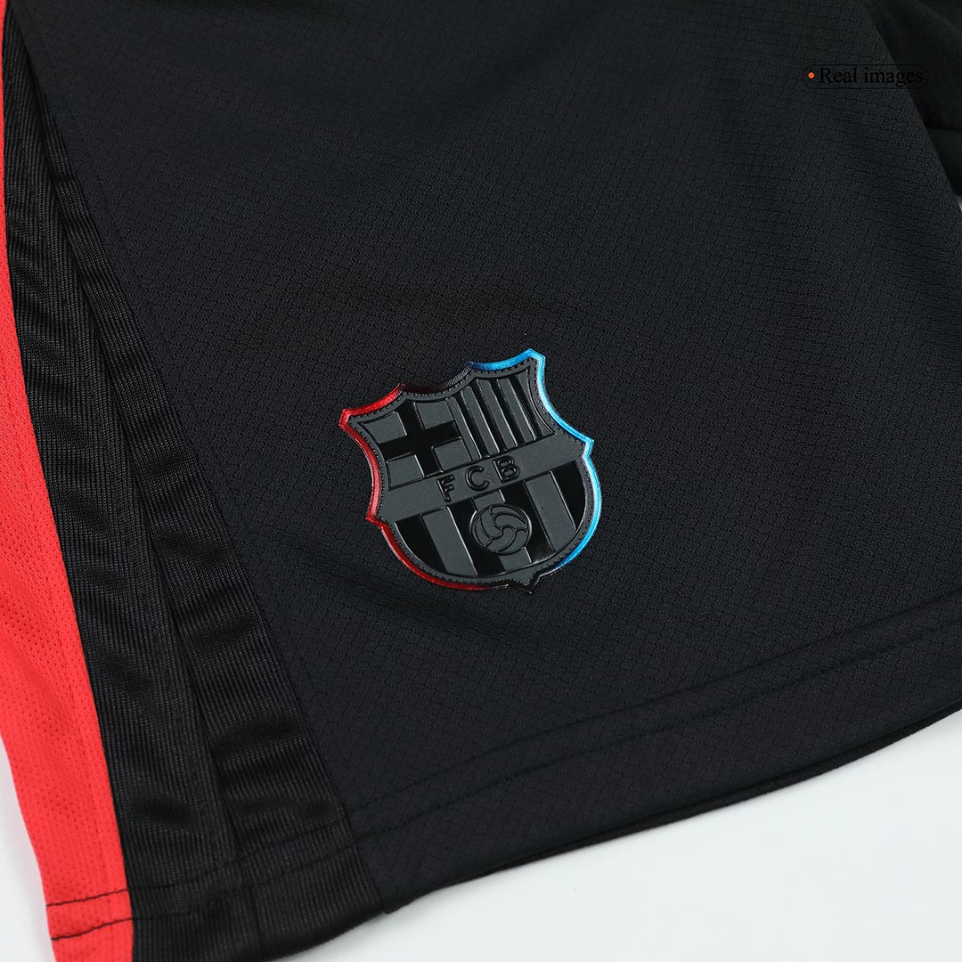 Barcelona Away Kids Soccer Jerseys Kit 2024/25