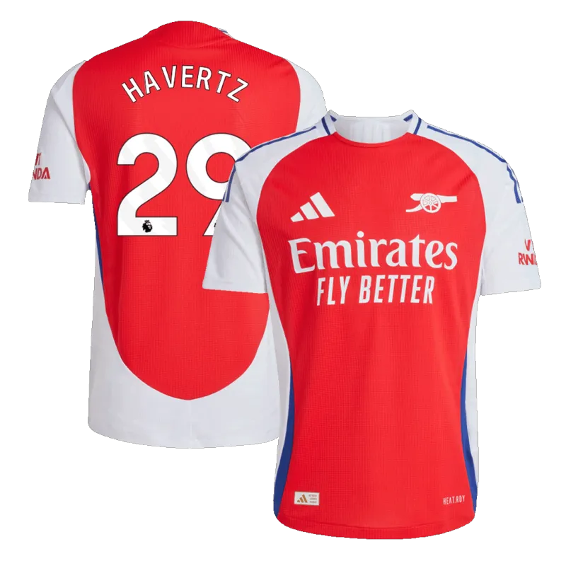 HAVERTZ #29 Arsenal Home Authentic Soccer Jersey 2024/25