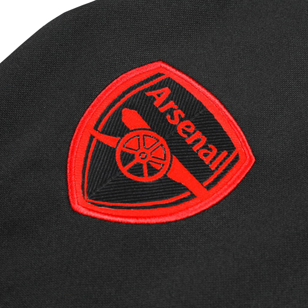 Arsenal 1/4 Zip Tracksuit 2024/25 Kids Black