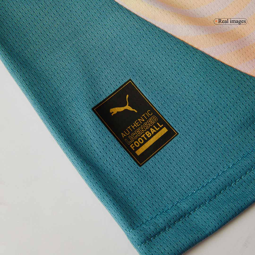 Manchester City Fourth Away Kids Soccer Jerseys Kit 2024/25- Definitely City (UCL)