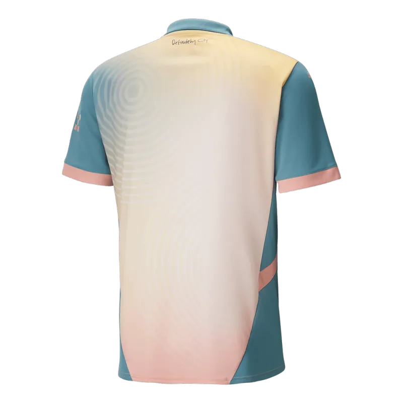Manchester City Fourth Away Soccer Jersey 2024/25   Definitely City