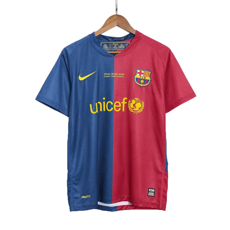 Vintage Soccer Jersey MESSI #10 Barcelona Home 2008/09   UCL