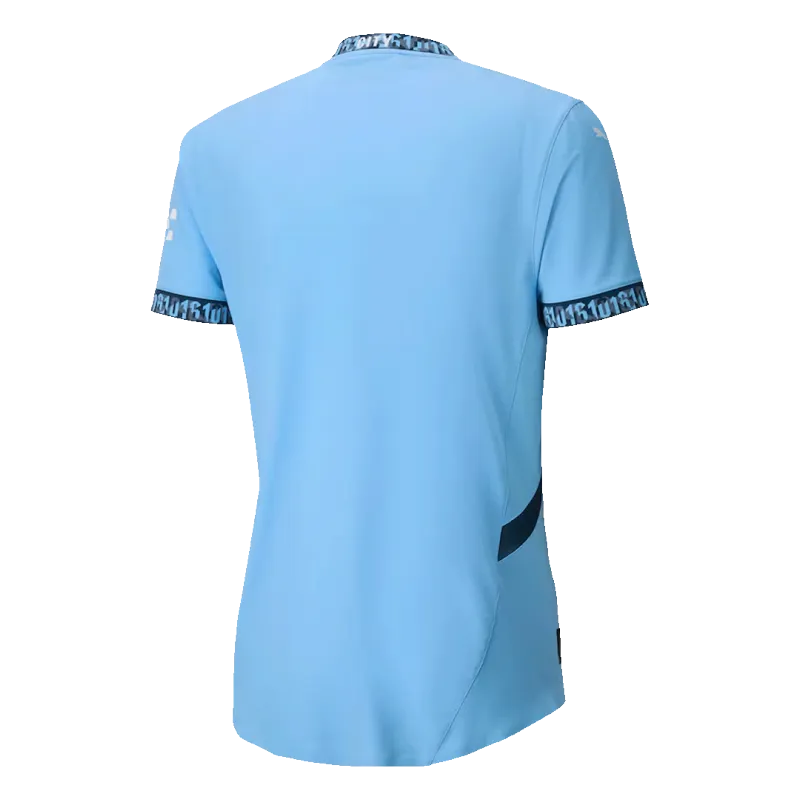 Manchester City Home Authentic Soccer Jersey 2024/25