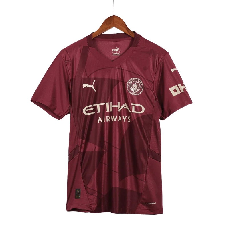Manchester City Third Away Authentic Soccer Jersey 2024/25