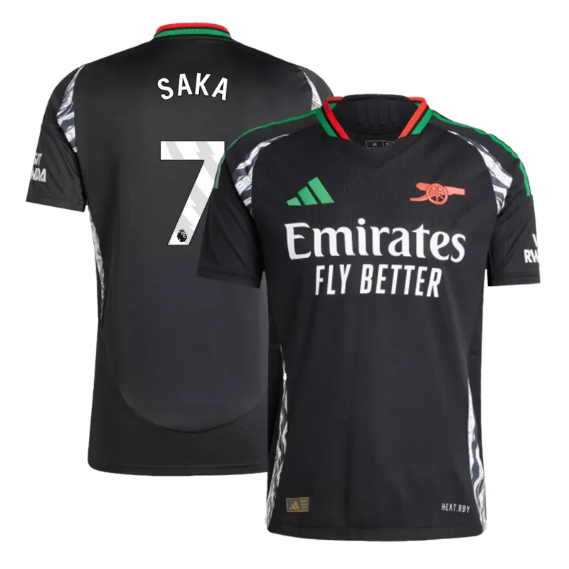 SAKA #7 Arsenal Away Authentic Soccer Jersey 2024/25
