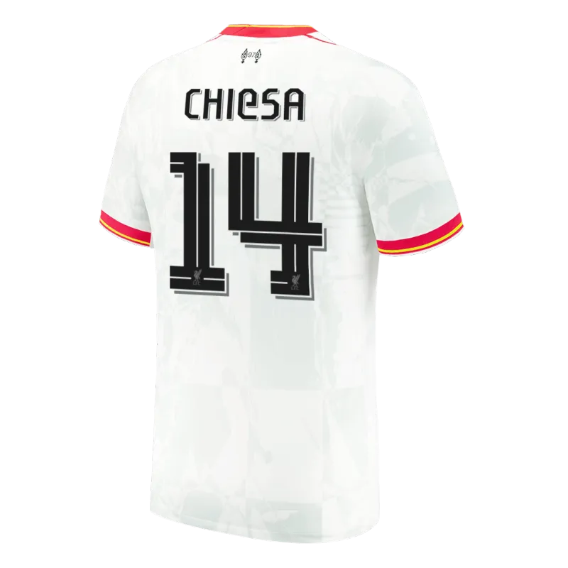CHIESA #14 Liverpool Third Away Soccer Jersey 2024/25   UCL