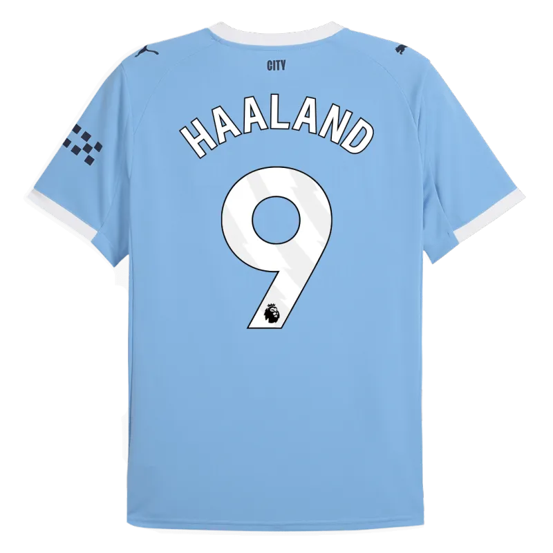 HAALAND #9 Manchester City Home Soccer Jersey 2025/26