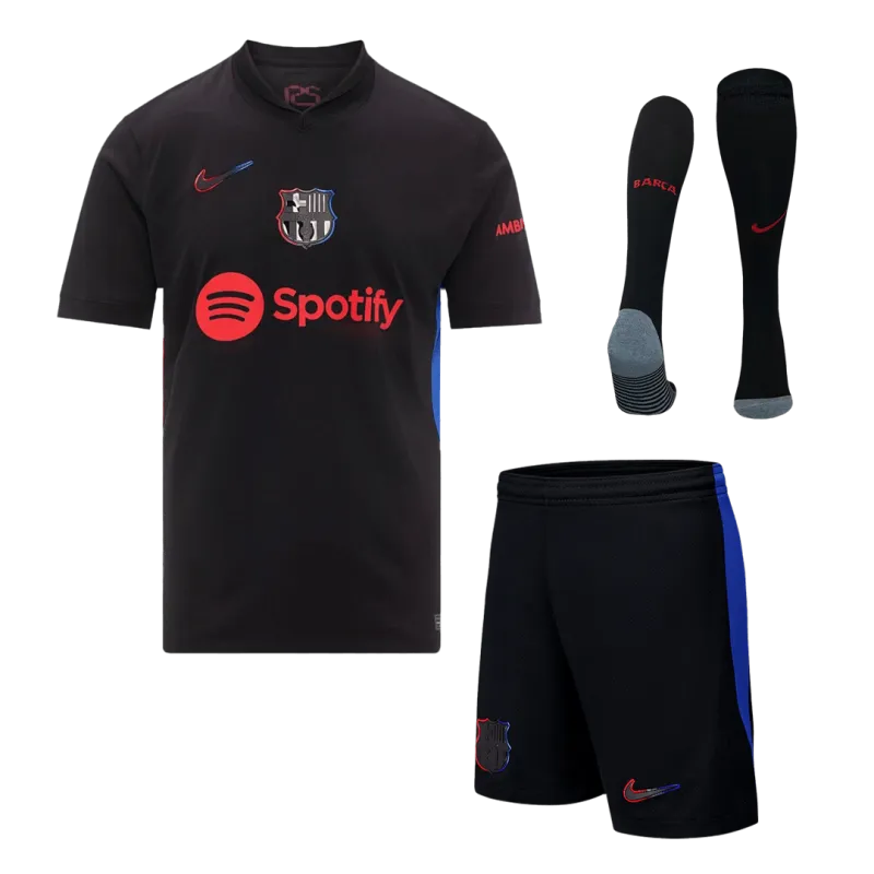 Barcelona Away Jerseys Full Kit 2024/25