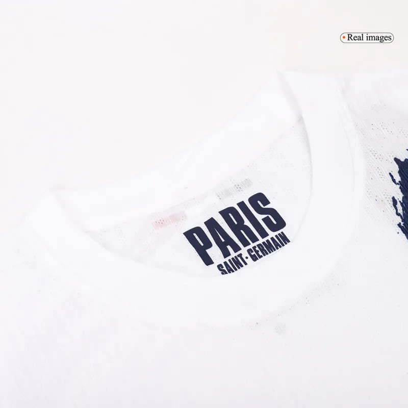 KVARATSKHELIA #7 PSG Away Authentic Soccer Jersey 2024/25