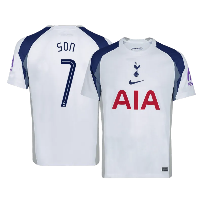 SON #7 Tottenham Hotspur Home Soccer Jersey 2025/26 -UCL