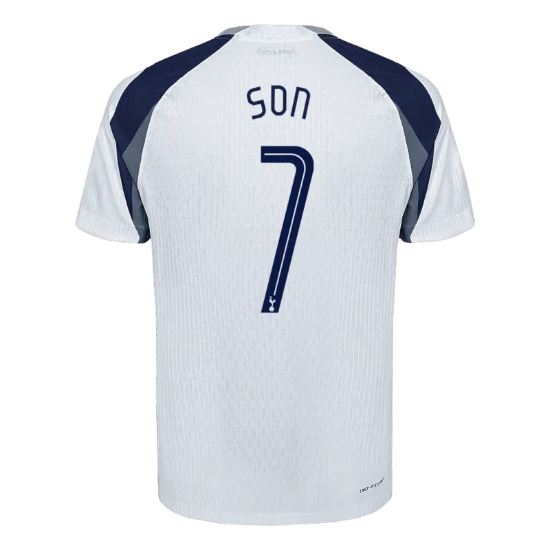 SON #7 Tottenham Hotspur Home Authentic Soccer Jersey 2025/26   UCL