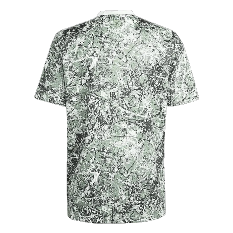 Manchester United X Stone Roses Pre-Match Soccer Jersey 2023/24 Green