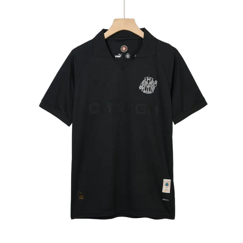 Marseille Goalkeeper Soccer Jersey 2024/25 Black   125th Anniversary