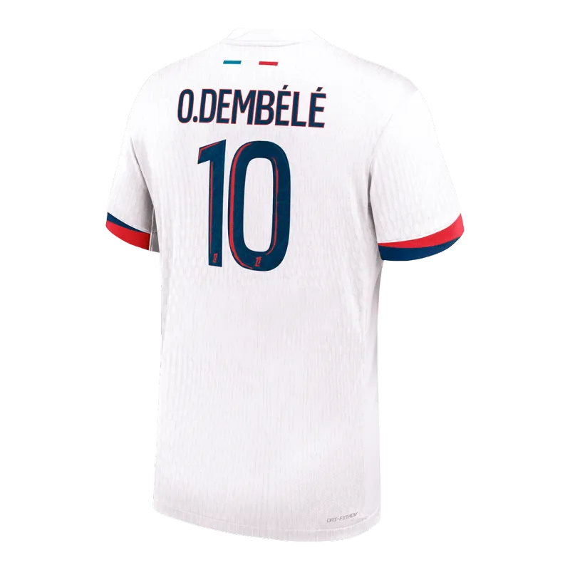 O.DEMBÉLÉ #10 PSG Away Authentic Soccer Jersey 2024/25