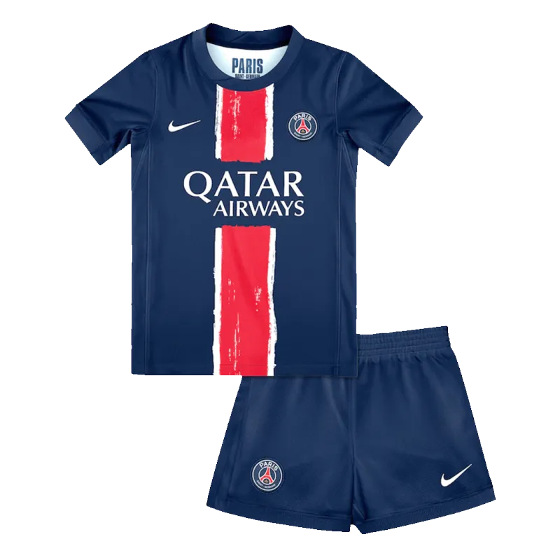 PSG Home Kids Soccer Jerseys Kit 2024/25