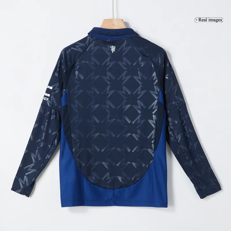 Manchester United Away Long Sleeve Soccer Jersey 2024/25