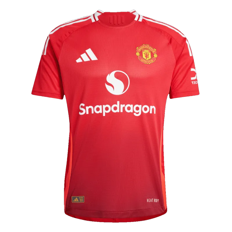 Manchester United Home Authentic Soccer Jersey 2024/25