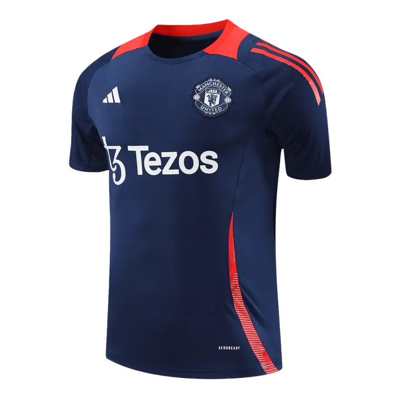 Manchester United Pre-Match Soccer Jersey 2024/25 Navy