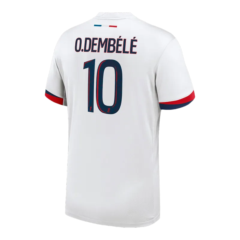 O.DEMBÉLÉ #10 PSG Away Soccer Jersey 2024/25
