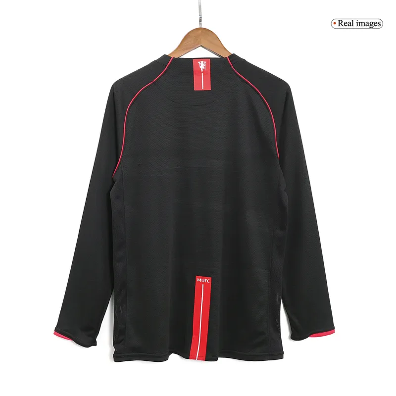 Vintage Soccer Jersey Manchester United Away Long Sleeve 2007/08