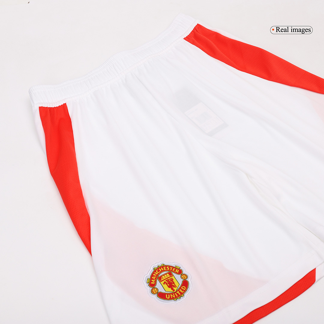 Manchester United Home Soccer Shorts 2024/25