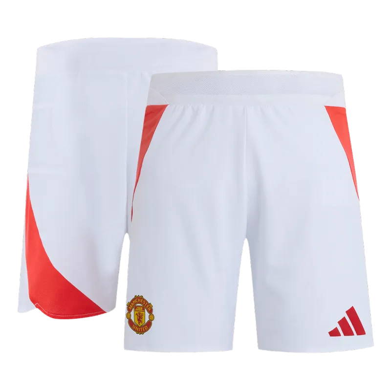 Manchester United Home Authentic Soccer Shorts 2024/25