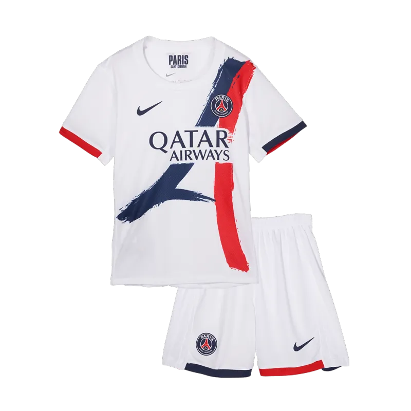 PSG Away Kids Soccer Jerseys Full Kit 2024/25