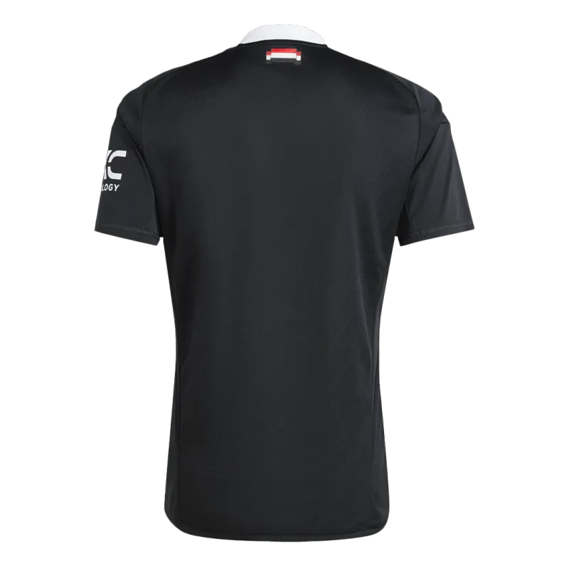 Manchester United Third Away Goalkeeper Soccer Jersey 2024/25 Black