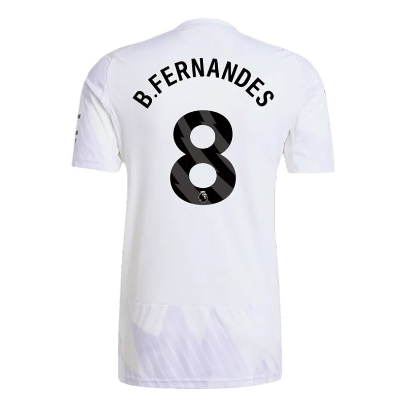 B.FERNANDES #8 Manchester United Away Soccer Jersey 2025/26