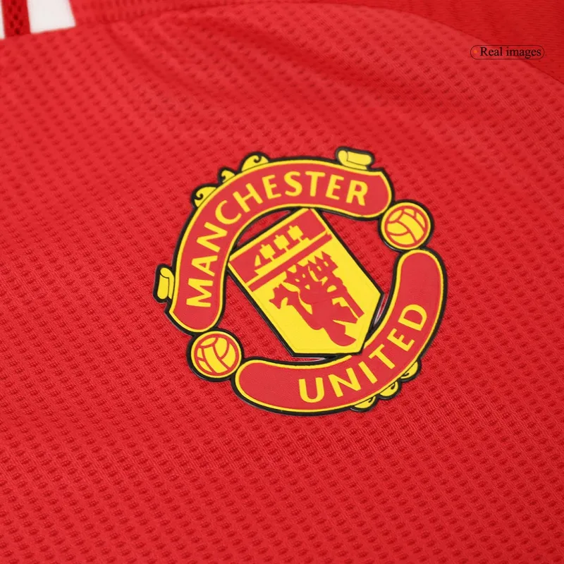 MOUNT #7 Manchester United Home Authentic Soccer Jersey 2024/25