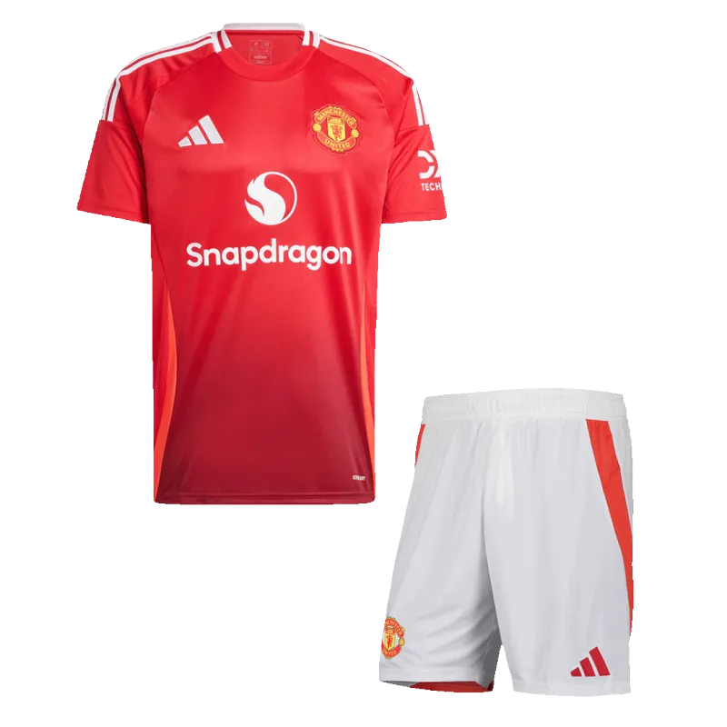 Manchester United Home Jerseys Kit 2024/25