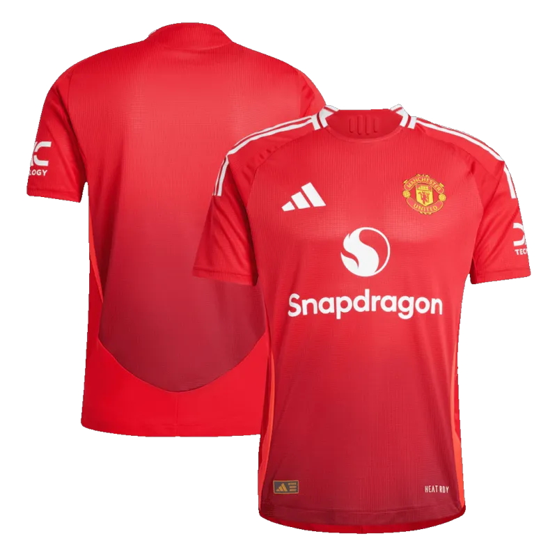 Manchester United Home Authentic Soccer Jersey 2024/25