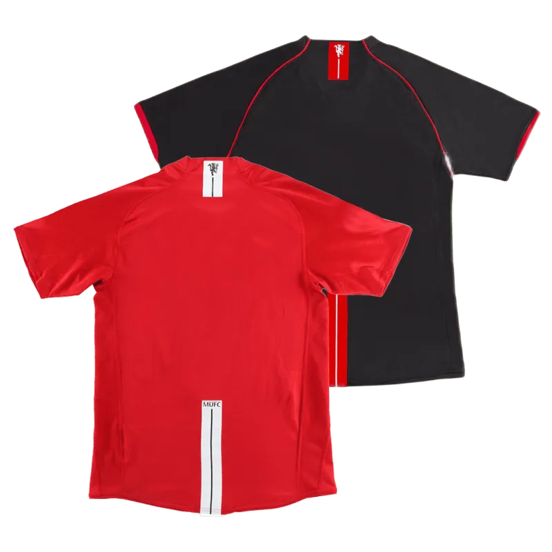 Vintage Jersey Manchester United Home 07/08   Vintage Jersey Manchester United Away 07/08