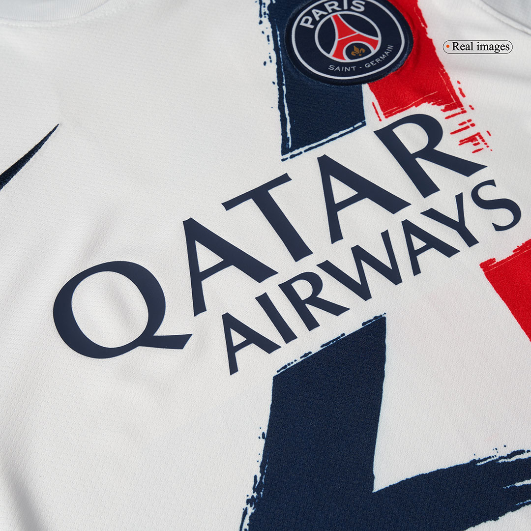 KVARATSKHELIA #7 PSG Away Soccer Jersey 2024/25