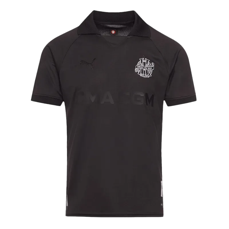 Marseille Goalkeeper Soccer Jersey 2024/25 Black   125th Anniversary
