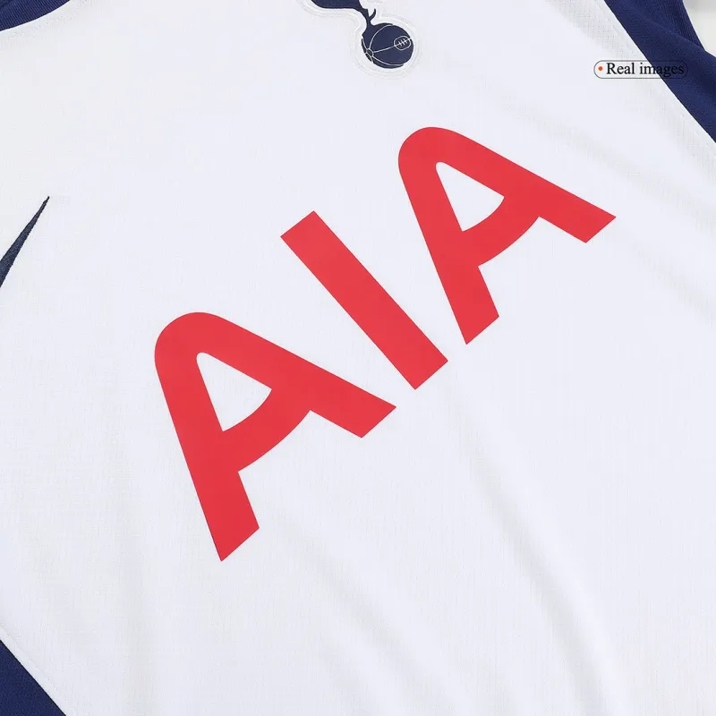 SON #7 Tottenham Hotspur Home Authentic Soccer Jersey 2024/25