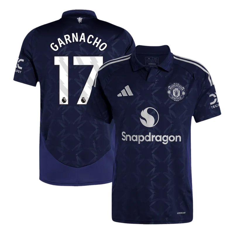 GARNACHO #17 Manchester United Away Soccer Jersey 2024/25