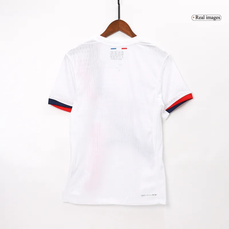 KVARATSKHELIA #7 PSG Away Authentic Soccer Jersey 2024/25